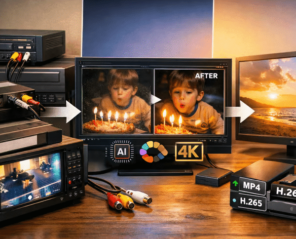 How to Restore Color, Stabilize Footage & Improve Old VHS Quality?