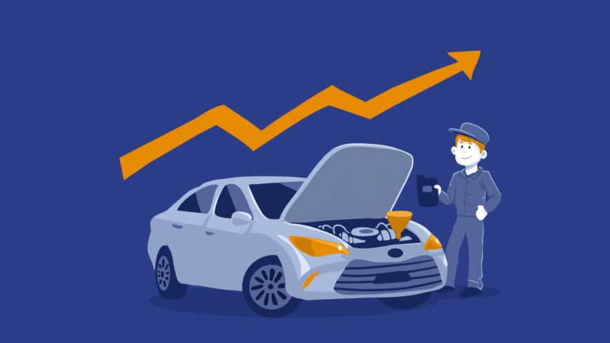 Maintenance Planning of Newly Bought Used Cars